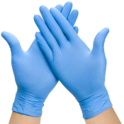 Professional Nitrile Glove PowderFree Blue Med CTNx102